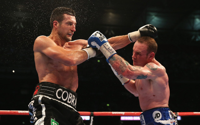 (Video) Boxing news: Carl Froch tells Floyd Mayweather about Wembley KO