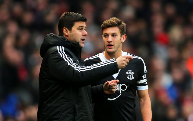 Mauricio Pochettino Adam Lallana Southampton