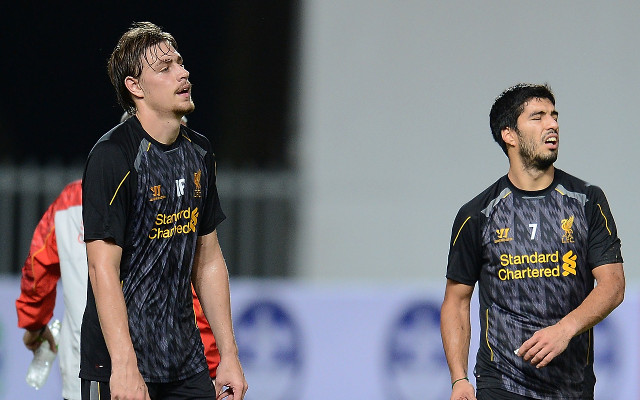 Sebastian Coates Luis Suarez Liverpool