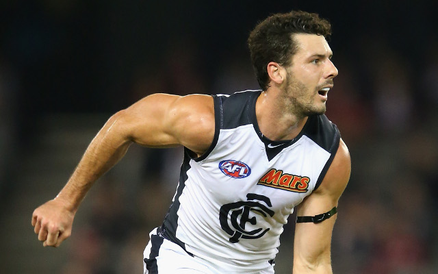 Carlton Blues player Simon White questioned by police over assault of a fan