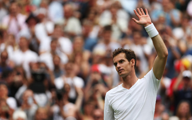 Andy Murray beats David Goffin in three sets in first match of Wimbledon title defence