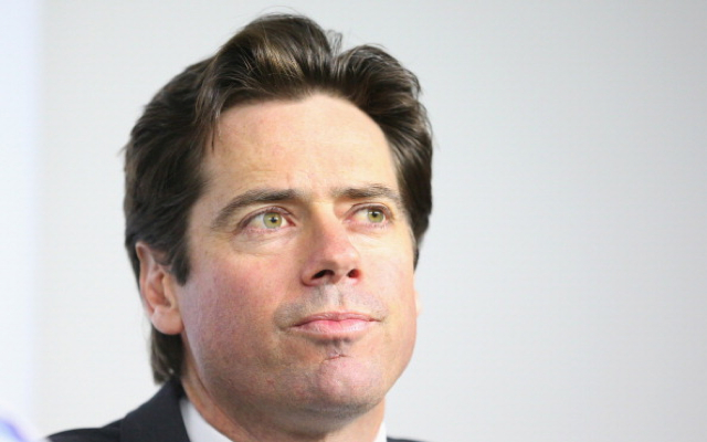 (Video) AFL chief executive Gillon McLachlan completes Ice Bucket Challenge