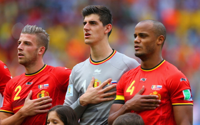 Courtois Kompany Belgium