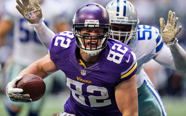 Vikings sign tight end Kyle Rudolph to contract extension