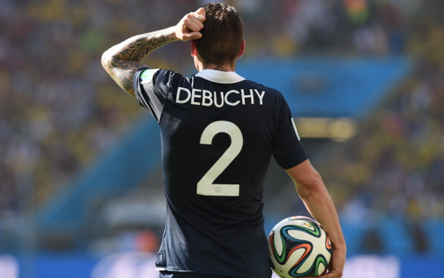 (Picture) Arsenal star Mathieu Debuchy takes victory selfies with Pogba and France teammates after defeating Spain