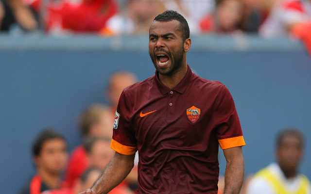 Hilarious: Ex Chelsea & Arsenal Ashley Cole looking awkward in Italy AGAIN!