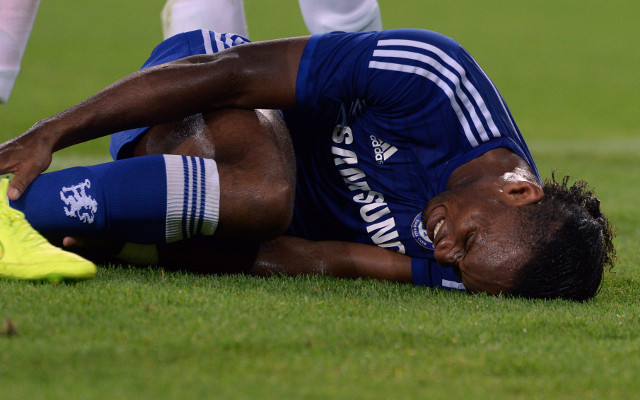 Chelsea fitness boost over striker Didier Drogba