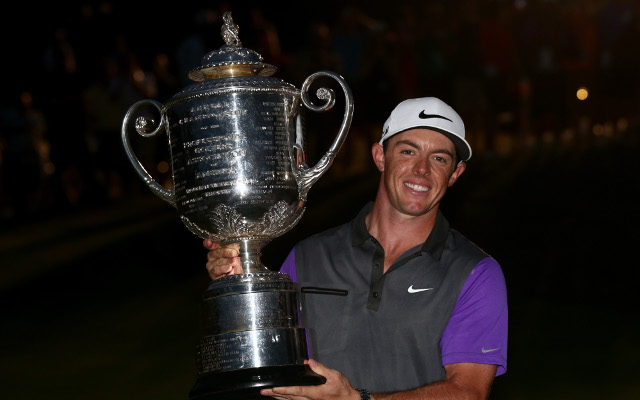 Liverpool legend and Manchester United star among footballers paying tribute to US PGA champion Rory McIlroy