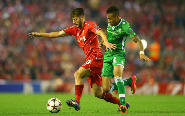 Liverpool XI V QPR: Reds to start Adam Lallana and Raheem Sterling