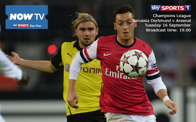 Private: Live Borussia Dortmund vs Arsenal streaming and Champions League match preview