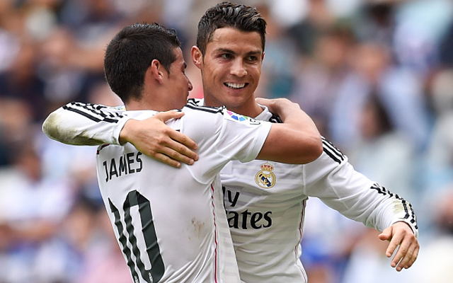 (Video) Cristiano Ronaldo hilariously mocks Real Madrid teammate after brilliant nutmeg