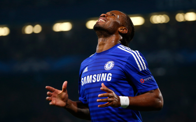 Didier Drogba goal video vs Leicester: Chelsea legend nets eighth of season as Blues equalise in style