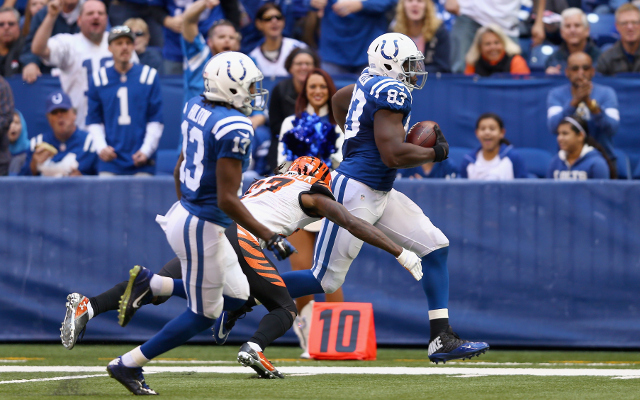 (Video) Indianapolis Colts TE Dwayne Allen snags touchdown catch