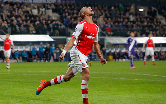 Arsenal predicted lineup vs. Anderlecht: Sanchez looking to continue good form but Wilshere ruled out