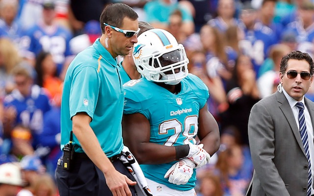 INJURY: Miami Dolphins shut down RB Moreno for the year