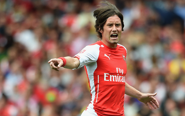 Arsenal’s Tomas Rosicky admits to hesitant performance against Everton