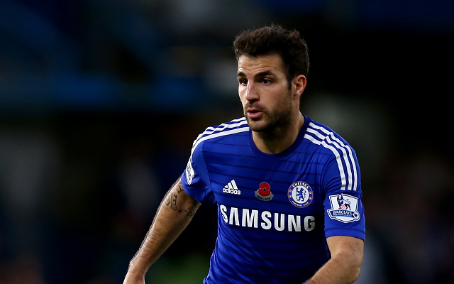 Cesc Fabregas set for Chelsea return vs Everton