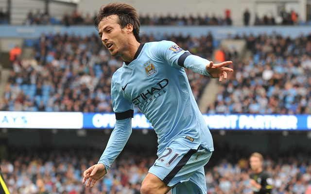 Man City and Spain star David Silva picks his best XI of all time: Chelsea and Arsenal enforces in central midfield