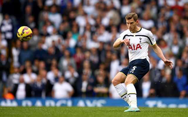 Liverpool line up move for unsettled Tottenham star Jan Vertonghen to shore up defence
