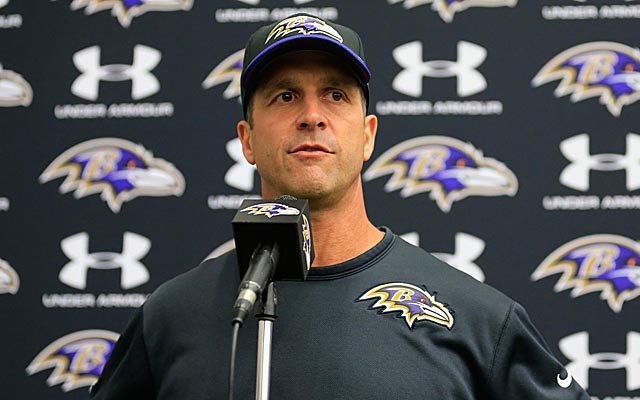 (Video) Taking a shot! Ravens head coach Harbaugh makes fun of Steelers loss