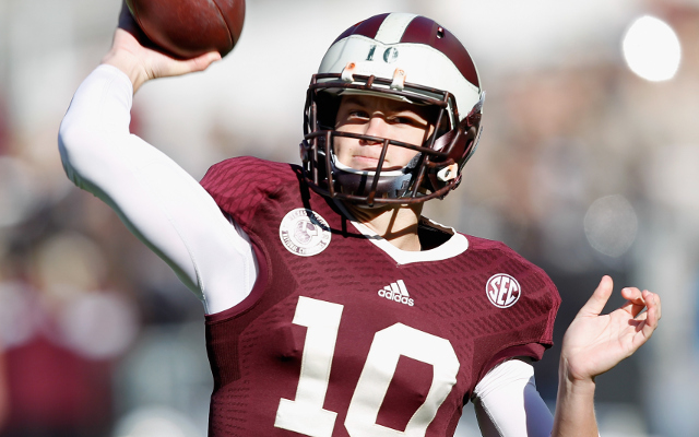 (Video) Texas A&M Kyle Allen throws 60-yard TD pass to WR Malcome Kennedy