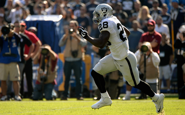 (Video) Oakland Raiders RB Latavius Murray gives team lead with touchdown