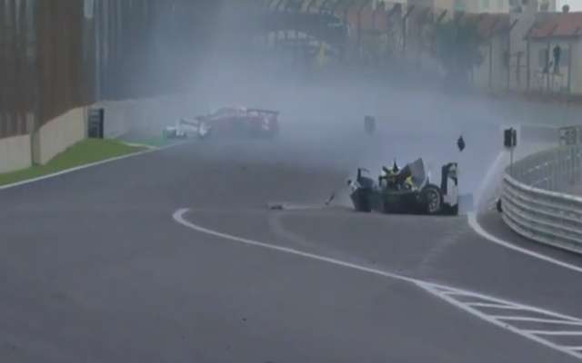(Video) SCARY: Mark Webber survives horror crash at World Endurance Championship finale in Sao Paulo