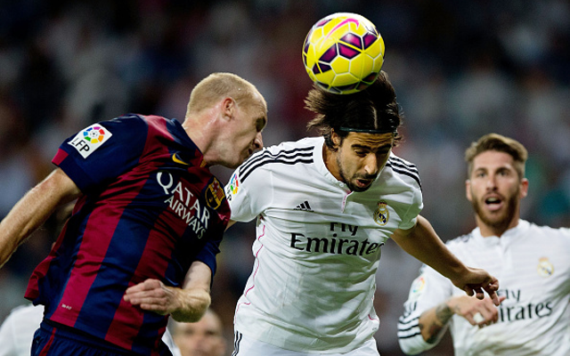 Real Madrid misfit Sami Khedira could make shock transfer to rivals Barcelona