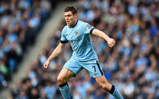 James Milner transfer latest: Man City midfielder has held talks with Arsenal, Liverpool and current club