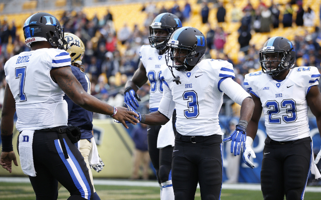 (Video) Duke WR Jamison Crowder returns punt 68 yards for touchdown