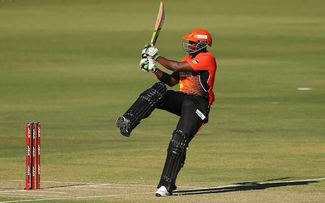 (Video) Whoops! Former England opener Michael Carberry sends bat flying in Big Bash game for Perth Scorchers
