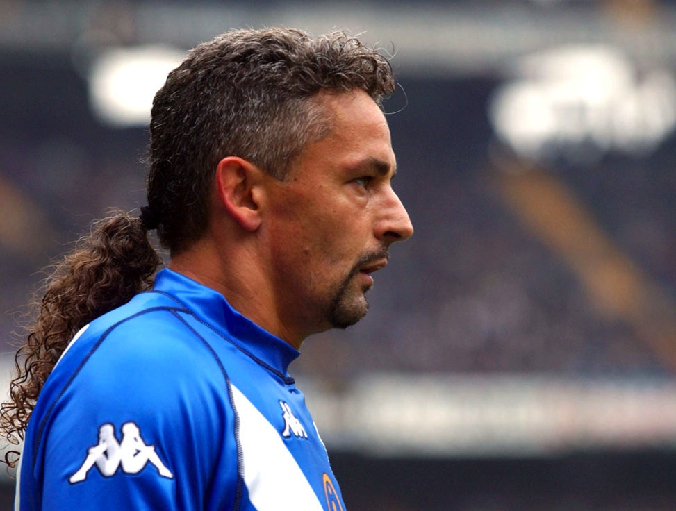 Roberto Baggio hair