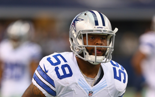 (Video) Whoa what?! Dallas Cowboys LB Anthony Hitchens has PI negated after flag is picked up?!