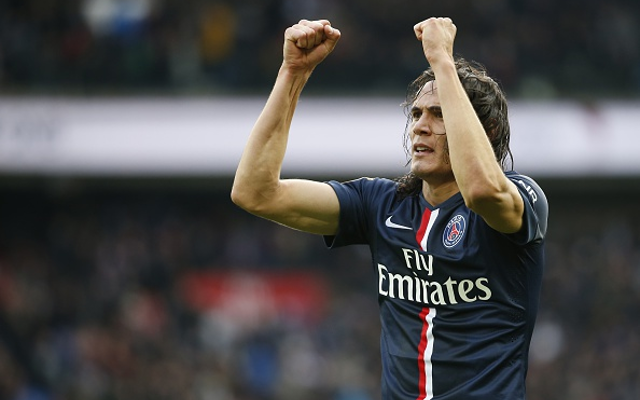 Arsenal given green light to move for PSG striker Edinson Cavani