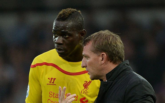 Brendan Rodgers tells Mario Balotelli how to get back in the Liverpool lineup