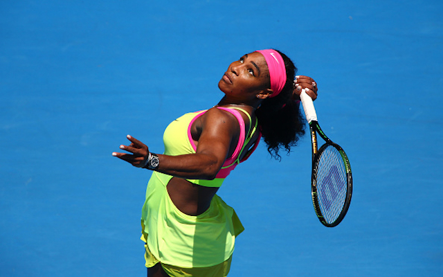 (Video) Serena Williams wins 1st set 6-3 v Maria Sharapova! Too good!