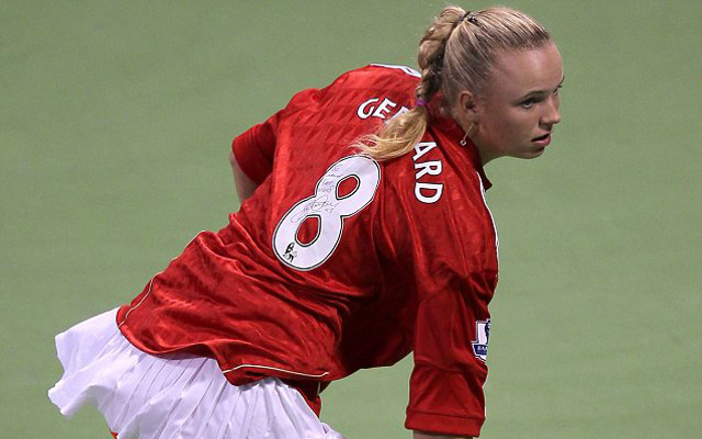 Caroline Wozniacki Unhappy About Liverpool Legend Steven Gerrard Leaving