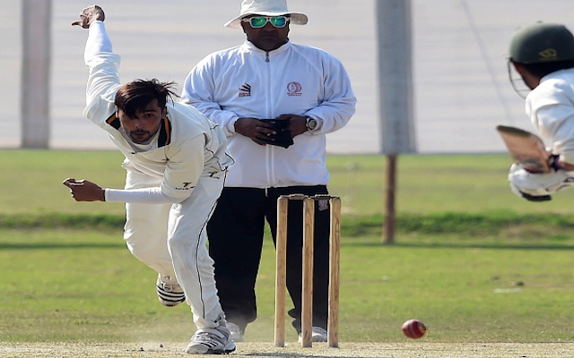 (Images) Controversial Pakistan quick Mohammed Aamer makes return following spot-fixing ban