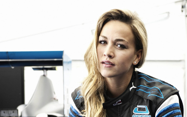 Beautiful Carmen Jorda signs for Lotus F1 to become second female on the circuit!