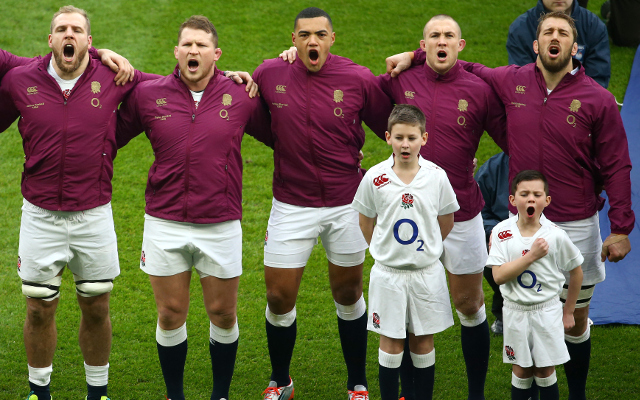 (Tweet) Watch England Six Nations mascot Harry sing his heart out before Italy kick-off