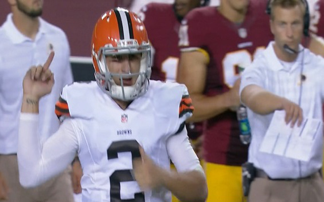 NFL: Cleveland Browns expect Johnny Manziel back from rehab in April