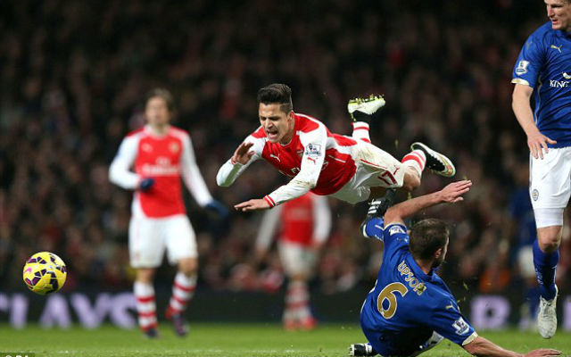 Arsenal pair Alexis Sanchez and Aaron Ramsey both sustain injuries in 2-1 win over Leicester