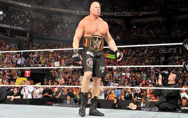 (VIDEO) Brock is Back! Brock Lesnar signs new deal with WWE, done with MMA for good