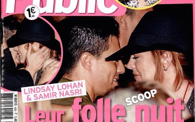 Samir Nasri accused of cheating on girlfriend with Hollywood actress Lindsay Lohan by French tabloids