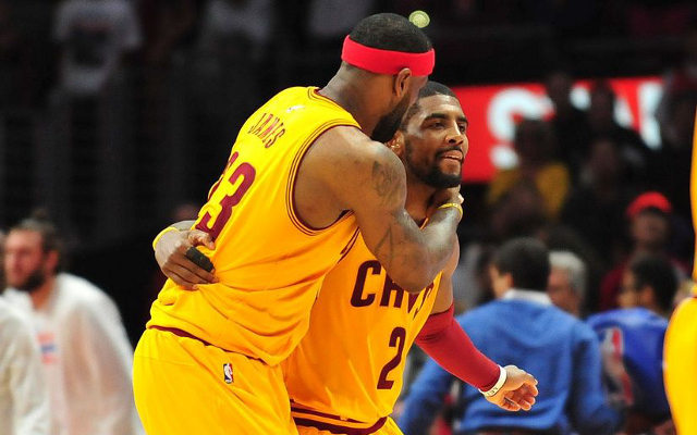 Twitter explodes after Cavs star Kyrie Irving torches the San Antonio Spurs!