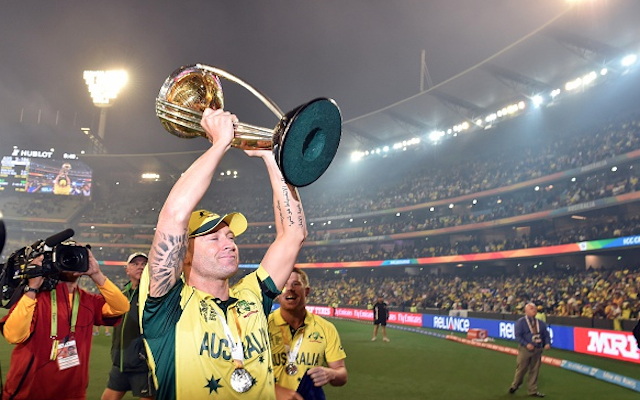 2015 Cricket World Cup: Australia skipper Michael Clarke dedicates win to fallen teammate Phillip Hughes