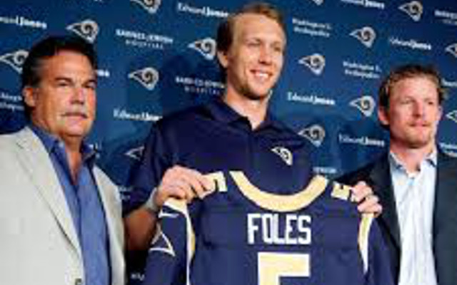 St. Louis Rams “intend” to draft a QB despite trading for Nick Foles