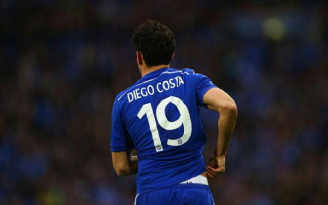 (Images) Chelsea ace Diego Costa produces BRILLIANT response to coin throwing incident