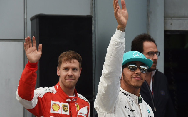 Lewis Hamilton secures second pole of the season, but Sebastian Vettel is right on his tail
