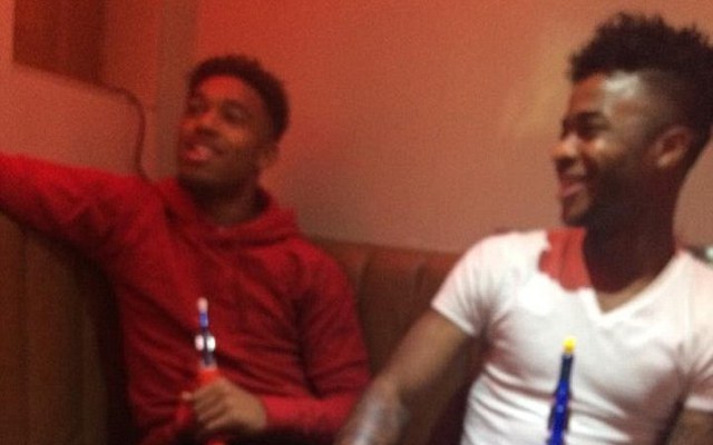 Liverpool’s Raheem Sterling in fresh shisha scandal after NEW PICTURES show him and Jordon Ibe puffing on tobacco pipe